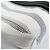 Borsa BARBES SMALL di Balenciaga Nero Bianco - vista 5