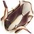 Borsa tote in tela e pelle da donna Tod's Beige Giallo - vista 3