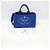 Prada Canapa Medium Size Canvas Shoulder/Tote Bag Blue - view 2
