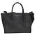 Borsa a spalla e tote in pelle GRACE LUX per donne di Prada Nero