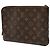 Etui Voyageur PM Monogramma Marrone Louis Vuitton - vista 2