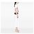 Borsa a tracolla in E-Canvas a strisce con monogramma TB marrone di Burberry - vista 7