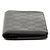 Louis Vuitton Schwarze Damier Infini Brieftasche Brazza - Ansicht 3