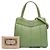Gucci Piccola Tote GG in Pelle Verde Verde chiaro - vista 12