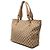 Gucci Braune GG Canvas Icon Bit Tote Beige - Ansicht 2