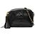 Camera Borsa a tracolla in pelle di agnello trapuntata nera CC di Chanel con frange Nero