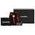 Chanel Rote Mini-Velours-Kristall-Perlen-Bucket-Bag Bordeaux - Ansicht 10