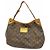Borsa a Spalla Galliera PM Monogramma Louis Vuitton Marrone