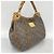 Borsa a Spalla Galliera PM Monogramma Louis Vuitton Marrone - vista 2