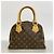 Borsa Louis Vuitton Monogram Manhattan PM Marrone - vista 12