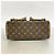 Borsa Louis Vuitton Monogram Manhattan PM Marrone - vista 3
