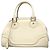 Borsa a mano Bowling Montaigne PM in Epi Louis Vuitton Bianco sporco