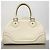 Borsa a mano Bowling Montaigne PM in Epi Louis Vuitton Bianco sporco - vista 13
