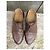 Autre Marque Derby Clerget in pelle marrone - vista 4