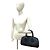 Borsa a mano Louis Vuitton Jasmine in pelle Epi Nero - vista 2