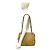 Chanel Beiger Triple Coco Caviar Leder Kettentasche - Ansicht 2