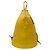 Zaino in pelle con logo Anagram Loewe in giallo