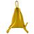 Zaino in pelle con logo Anagram Loewe in giallo - vista 3
