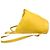 Zaino in pelle con logo Anagram Loewe in giallo - vista 6