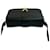Pochette en cuir noir Yves Saint Laurent à bandoulière  - vue 4