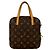 Borsa in pelle Monogram Spontini di Louis Vuitton Marrone - vista 3