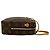 Borsa in pelle Monogram Spontini di Louis Vuitton Marrone - vista 6