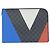Borsa Louis Vuitton Damier Cobalt Pochette Jour GM Nero Blu