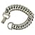 Hermès Sterling Silver Petits Champs Bracelet Silvery  - view 3
