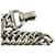 Hermès Sterling Silver Petits Champs Bracelet Silvery  - view 4