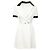 Gianni Versace Couture Mini Kleid - 90er Weiß Roh