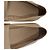 Timeless Chanel CC Espadrilles mit Kapuze aus beigem Lammleder - Ansicht 7