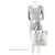 Gabrielle Große Einkaufstasche Club Monaco aus metallischem Lammleder von Chanel Silber - Ansicht 5