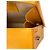 Clutch Shopper Louis Vuitton in pelle arancione, borsa a tracolla. - vista 3