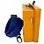 Clutch Shopper Louis Vuitton in pelle arancione, borsa a tracolla. - vista 5