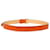 Leder-Gürtel mit eingeprägtem Tory Burch-Logo - '10s Orange - Ansicht 4