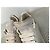 Sneakers Alexander McQueen Oversized in pelle bianca Bianco - vista 5