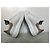 Sneakers Alexander McQueen Oversized in pelle bianca Bianco - vista 9
