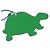 Charm per borsa Hermès Petite Ash Turtle GM in pelle Epsom Taurillon Clemence Blu Verde Porpora - vista 2