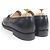 Autre Marque Mocassini in pelle Tricker's Nero Bianco - vista 6