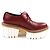 Stella Mc Cartney EMILIE LACEUP RUBY Leder Schuhe von Stella McCartney Rot - Ansicht 6