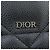 Borsa Maxi Cannage DIOR WEEKENDER 40 di Christian Dior Nero - vista 5