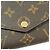 Portafoglio Sarah Monogram Louis Vuitton Marrone Rosa Monogramma - vista 3