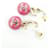 Orecchini in oro e rosa Chanel D'oro  - vista 3
