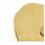 Spilla Chanel oro D'oro - vista 4