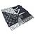 Louis Vuitton LV Split M70924 Schal Braun Schwarz