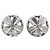 Orecchini a clip in argento Chanel