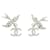 Orecchini a perno Chanel ABF759 Argento