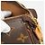 Pochette Eva Monogram Louis Vuitton Marrone - vista 12