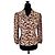 Moschino Tierdruckjacke im Y2K-Stil Braun