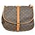 Louis Vuitton Saumur Monogram Canvas 35 Marrone - vista 2